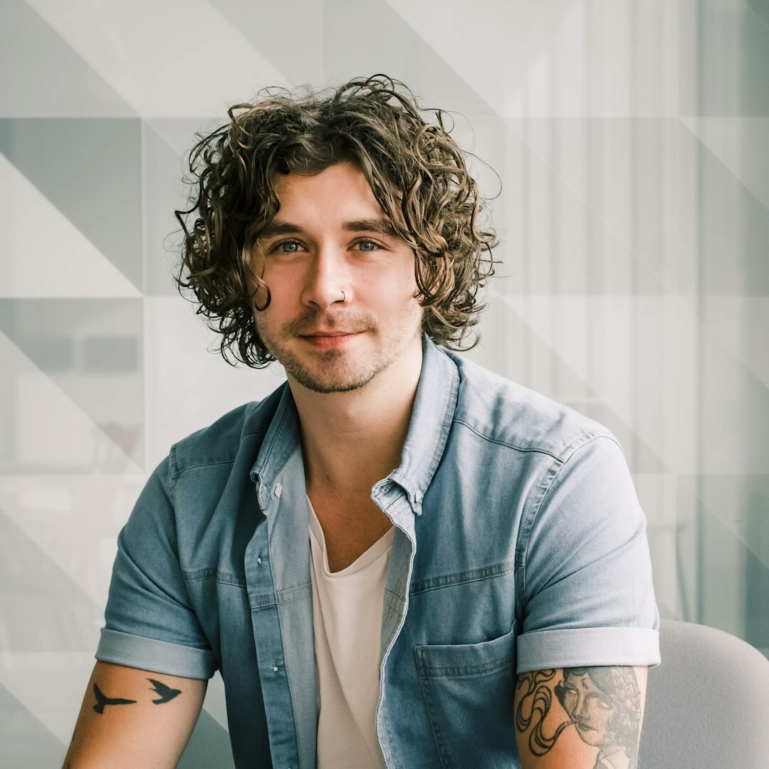Male streaming systems expert portrait